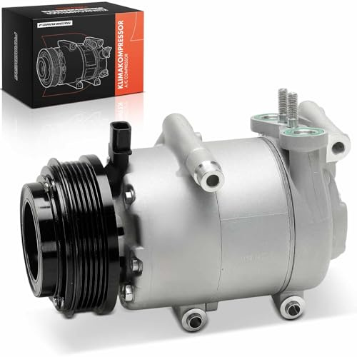 Frankberg Compressore dell'aria condizionata con frizione Benzina Compatibile con Focus C-Max DM2 Focus II Focus II DA DP HCP DB DH FCH C-Max DM2 V50 545 C30 533 S40 II 544, con l'olio preconfezionato