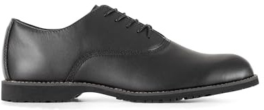 5.11 Tactical Men's Duty Oxford Uniform Shoes - Classic Leather, Vibram Outsole - Premium Military Dress Footwear, Black, 13 Regular, Style 12469