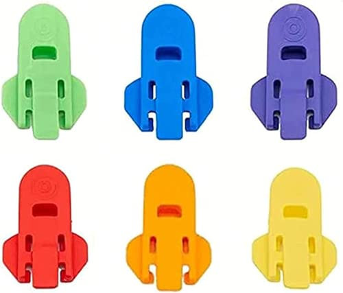 TSHIGO 6 PCS Shaped can openerring Pull can Opener aid tedious Ring Pull can opener6 Pcs Manual Can Opener - Snap-to-Open Can Opener Easy Can Opener Color Coded Drink Shield and Soda Protector,