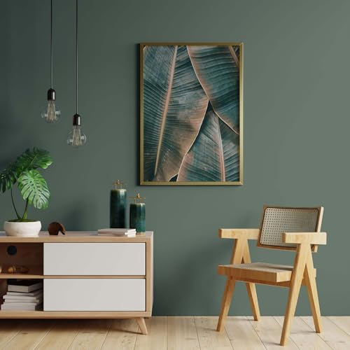 K&L Wall Art Seidenmatt Wandfarbe Grüne Innenwandfarbe modern Wandschutz Anstrich 5Liter Farbe