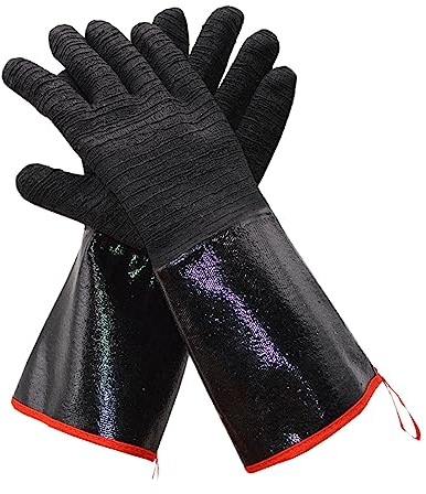 WENFEN Lange Gartenhandschuhe for Damen, dicke Gartenhandschuhe, dornensicher, Gartenhandschuhe, Arbeitshandschuhe, dick, professionell, atmungsaktiv, lang, dornensicher, Rosenschnitt
