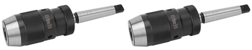 Portabrocas Cónico Morse sin Llave, Sujeción de Liberación Rápida Fuerte, 0,5-16MM, Taladradora Versátil, 2 uds.