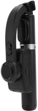 Trépied Stabilisateur de Téléphone Portable, Perche à Selfie avec Tige D'extension, Stabilisateur de Vlogging et Double Lumière de Remplissage pour Une Prise de Vue Horizontale