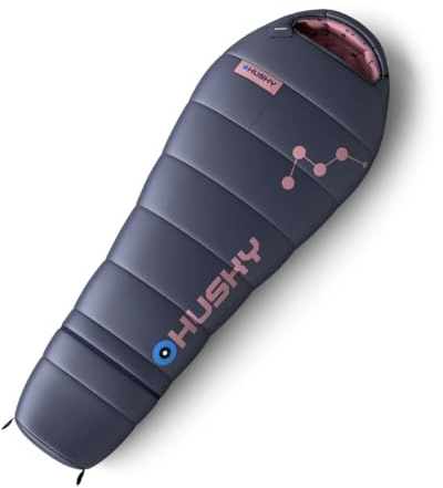 Husky Mumienschlafsack für Kinder Magic -15°C Lila 2024 150-180 cm - Blau-Lila