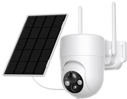 Tical Telecamera di sorveglianza 2K, per esterni, con sensore di movimento PIR, ZZ04