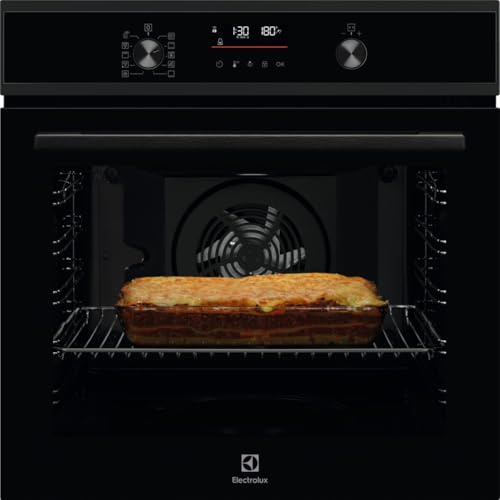 EOF6P46WH - Forno da Incasso Elettrico Ventilato Multifunzione con Grill Pirolitico 72 Litri 60 cm Nero Classe A++