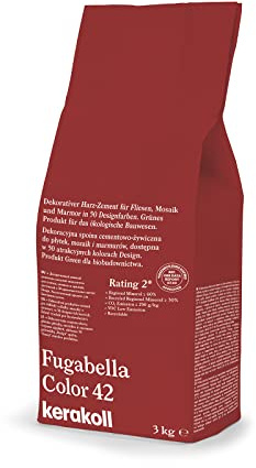 Kerakoll Fugabella® Color 42 1 Sack 3 kg Rot Matt Mineralfarbe Fugamörtel Innen/außen