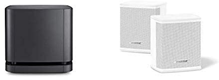 BOSE Lautsprecher Bass Module 500 Schwarz & eakers Weiß