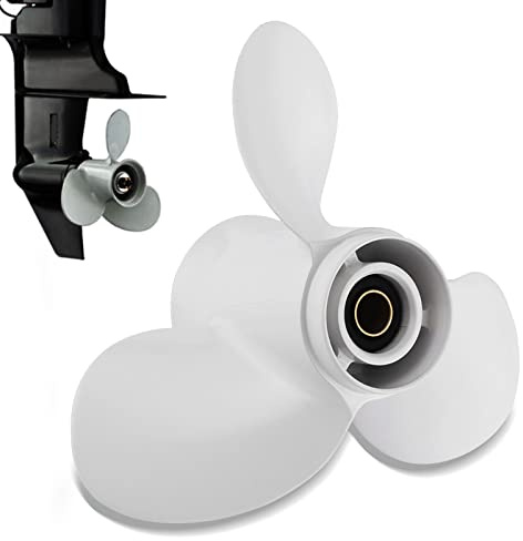 Außenborder Propeller, Außenborder Propeller 8 Spline Tooth, 3 Blades 683-45941-00-EL 9 1/4 x 12 Passend für Yamaha 9,9-15 PS