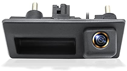 AHD 1080P Backup Camera, GreenYi Car Reverse Camera for Audi A4L A5 A3 Q3 Q5 RS6 for VW Passat Tiguan Jetta Touareg Skoda, ONLY Work with Monitor Radio Head Unit Supporting AHD 1080P Video Signal