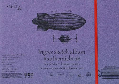 SM.LT Skizzenbuch, Ingres, 24,5 x 17,6 cm