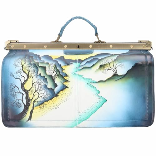 Greenland Nature Art+Craft Doktorkoffer Leder 48 cm Laptopfach