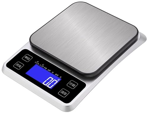 Bilance da Cucina Digitali, Bilance da Cucina Elettriche Inossidabili da 5kg/11lb Bilance Elettroniche con Display LCD, Funzioni di Tara, per Cuocere e Cucinare in Cucina little surprise