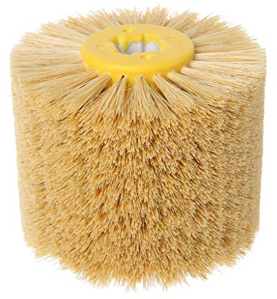 CHAKAE Deburring Sisal Wire Round Brush for Head Polishing Grinding Buffing Wheel Woodw
