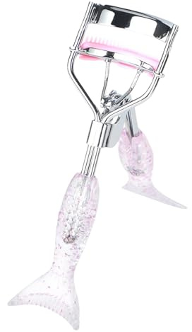 Wimpernzange - Wimpernzange | Augenzange für Wimpern | Präzisions-Lash-Curler in Fischschwanzform mit Kammzähnen | Tragbare Wimpernwerkzeuge, Make-up-Zubehör für Mädchen, Frauen, Frauen, Damen
