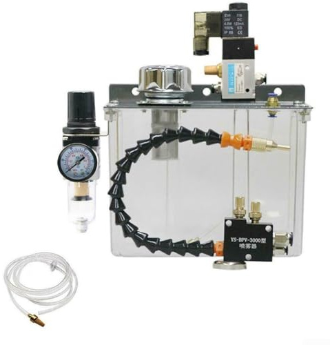 Reliable 3L Lubrication System with Magnetic Base and Long Inlet Pipe for Easy Use (220V)