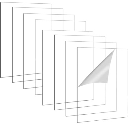 Acrylic Panel 1000mm x 250mm 6mm Thickness Perspex Glass Sheet Plastic Cut To Size Bespoke Any Size Acrylic Panel Available