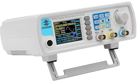 JDS6600 15M/30M/40M/50M/60M Hz Generador de forma de onda arbitraria Función DDS Generador de señal Contador 266MSa/s 14bits (JDS6600-50M)