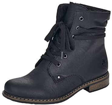 Rieker Herbst/Winter, Women’s Ankle Boots, Black (Schwarz/Schwarz 02), 8 UK (42 EU)