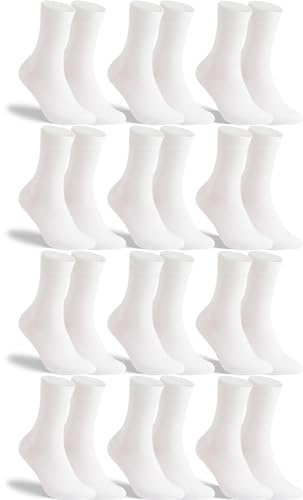 RS. Harmony Socken ohne Gummibund für Damen 13310 | 12 Paar | weiß | 35-38