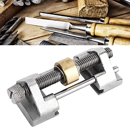 Guía de afilado de ángulo fijo, afilador de cincel de acero inoxidable, afilador de cincel de hoja de cepilladora de cincel de madera suave y duradero para cincel de madera, cuchilla de cepilladora