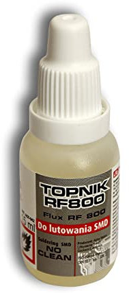 Professional Soldering Flux Liquid 15ml Oiler - SMD No Clean - Flux RF 800 (1)
