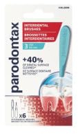 PARODONTAX - Brossettes Interdentaires 0,6 mm - Assure l'Hygiène Interdentaire - Couvre +40 %* de Surface de Brossage - Elimine la Plaque Dentaire Entre les Dents - Lot de 6 Brossettes avec Capuchon