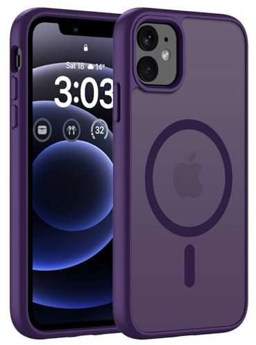 ORDA Magnetische für iPhone 12 / iPhone 12 Pro Hülle, Lila
