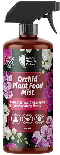 Orchid Plant Food Mist | Promotes Vibrant Blooms and Healthy Roots | Organic Seaweed Formula | Ideal for Indoor and Outdoor Orchids | Easy-To-Use Spray for Houseplants | Eco-Friendly Orchid Fertiliser