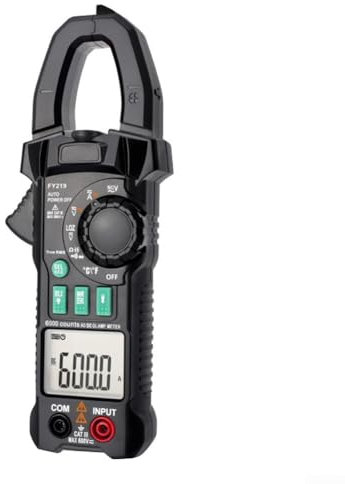 Handheld Electrical Clamp Meter with Smart Features Automatic Ranging, Inrush Current Testing, and Low Impedance Detection for Accuracy