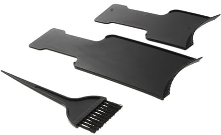 Ipetboom 3 Stück Professionelles Haarfärbeset Mit Pinsel Kamm Und Highlighting Brett Für Salon Und Heimgebrauch