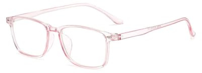 Nyxphy Stylische Kurzsichtige Brille mit Blaulichtfilter – Tr90 Leichte Fernbrille mit Sehstärke Damen Herren
