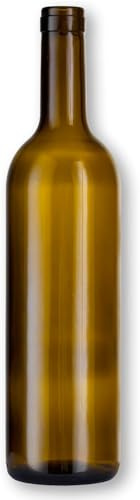 24 unidades botellas aceite licor llenan Oscura 750 ML con tapón y antigoteo embotellar