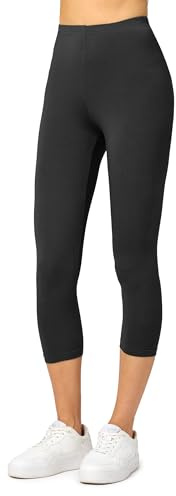 Merry Style Leggings Femme 3/4 Confortable Viscose Pantacourt Femme Tenue Sport Femme Short Cycliste MS10-144
