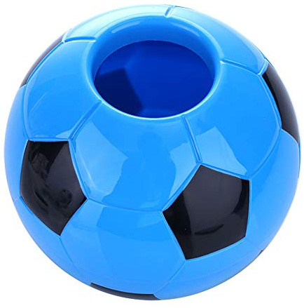 ENXiNG Boîte de mouchoirs en Plastique 16.5x16cm Bleue en Forme de Ballon de Foot Bleu Protection de l'environnement sans Odeur ni antibactérien en Stock