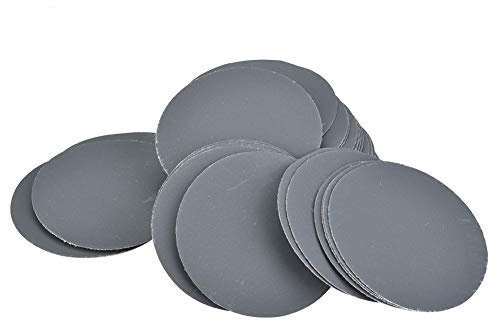 Schleifscheiben 75mm, 1500 Körnung, 50 Stück, Rund, Nass und Trocken, für Holz Metall Kunststoff, Schleifpapier Set