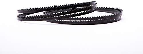 2er SET Hochleistungs Bandsägeblatt 1425 x 6 x 0,65mm, 6 ZpZ aus Werkzeugstahl HSS für Holz, Hartholz, Alu etc. Sägeband für folgende Maschinen: Gemex, Budget, Interkrenn, Rexon, Güde, Ferm etc.