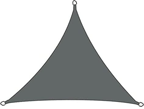 BAILR Voile D'ombrage 2.4x2.4x2.4m, Pare Soleil Terrasse Exterieur, Voile Dombrage Imperméable Triangle pour en Plein Air, Jardin & Terrasse, Pelouse, Decking Pergola