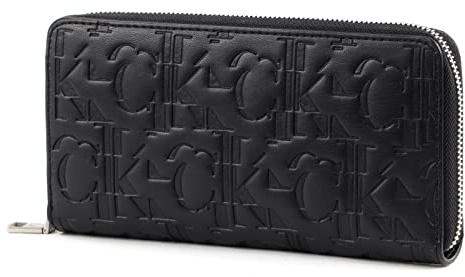 Calvin Klein CKJ Sleek Zip Around Portefeuille Wallet L Black