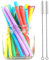 Cannucce Bubble Tea,Cannucce Riutilizzabili,Cannucce Dritte,Cannucce Riutilizzabili Colorate,Cannucce Colorato con 2 Spazzolino Cannuccia,Adatte per Frullato, Bubble Tea, Bevande