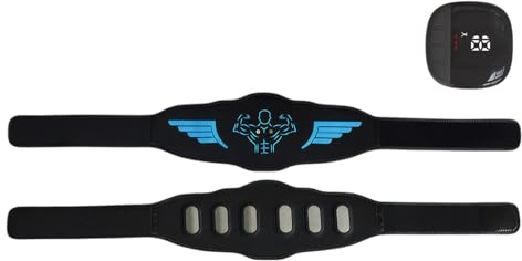 Colexy Bauchmuskelstimulator, EMS Bauchmuskeltrainer Elektrisch, EMS Trainingsgerät, Stimulationsgerät Bauchmuskeln, Elektrischer Muskeltoner für Bauch und Taille, über USB wiederaufladbar, 10 Modi