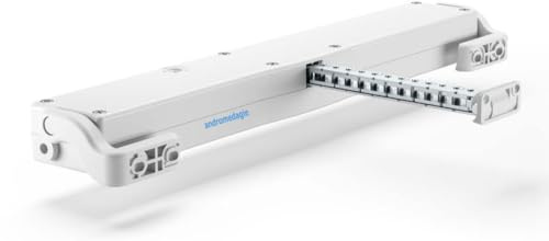 ANDROMEDAGIE – STAR 300N 230V BIANCO | Attuatore a catena per finestre STAR 30 | 300N | IP30 | 4 corse regolabili | Soft Start/Stop | Tecnologia Comunello Mowin