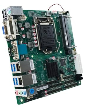 LGA1150 Cartes mères ITX miniatures de contrôle industriel avec graphiques intégrés et USB 3.0 pour un transfert de données rapide