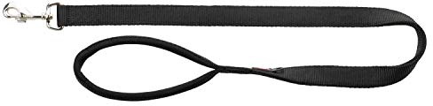 TRIXIE Premium Leine, XS-S: 1,80 m/15 mm, schwarz