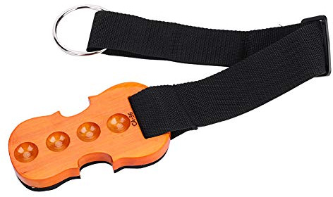 Bouchon D'extrémité de Violoncelle Eujgoov Support de Tige D'extrémité de Plaque Antidérapante en Bois pour Violoncelle Dispositif Antidérapant avec Sangle et Joint Torique