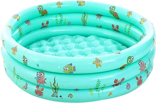 Piscina Gonfiabile per Bambini, 100 x 40 cm, Piscina Estiva per Baby e Neonati
