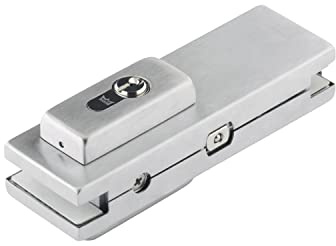 Mittelschloss US 20 Universal light, PZ, Glas 10-12 mm, Edelstahl (03.617)