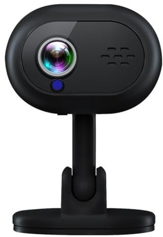 iFutniew Trådlös IP-kamera 1080P mörkerseende video ljudkamera med smarta larm, rörelsedetektion, 2-vägs enkel installation lätt att använda