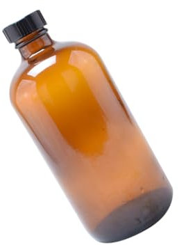 Cabilock 4 Botellas De Vidrio Marrón Selladas Para Almacenamiento De Mermelada y Miel Vidrio Duro