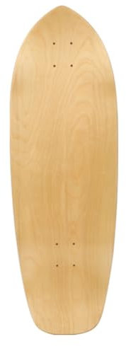 Fegtrtyoa Board Glattes Ahorn DIY Skateboard Longboard Blank Land Surfboard Deck Short Board für Outdoor-Sportarten